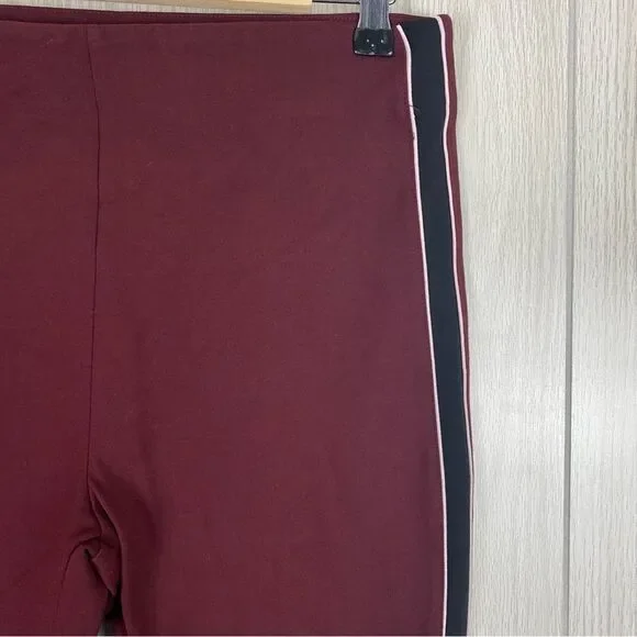 Liverpool | Maroon Drew Skinny Ankle Leggings Size 10 - Picture 3 of 8